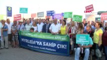 Bursa - Antik Kent Üzerindeki Avm İçin 'İmar Barışı' Başvurusu Protesto Edildi