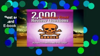Best seller  2,000 Toxicology Board Review Questions  E-book