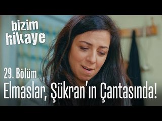 Elmaslar, Şükran'ın çantasına düşmüş! - Bizim Hikaye 29. Bölüm