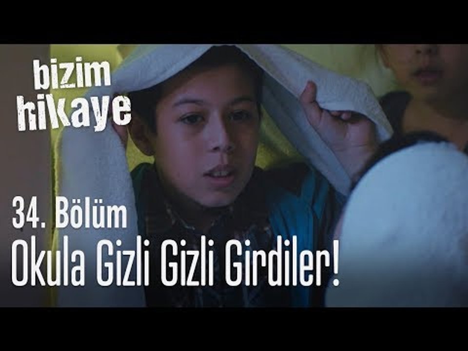 Fiko ve Ayşe okula gizli gizli girdiler - Bizim Hikaye 34. Bölüm