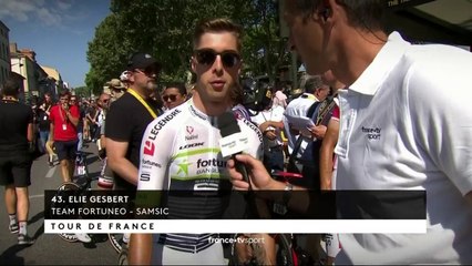 Tour de France 2018 : Gesbert "Je n'ai rien à me reprocher, j'ai pris un coup gratuitement"