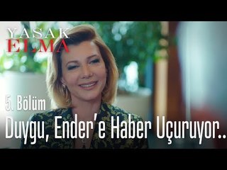 Duygu, Ender'e haber uçuruyor.. - Yasak Elma 5. Bölüm