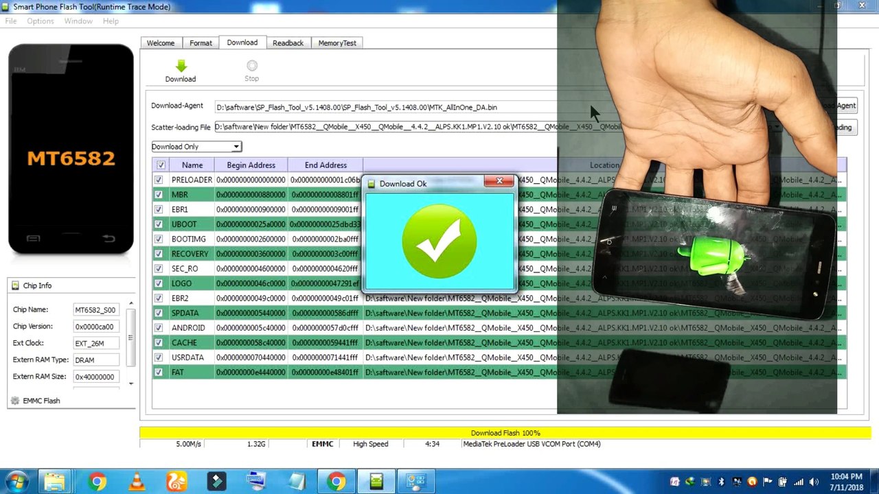 How To Flash Q Mobil,Huawei,Lenovo,Vivo, Saftware Hindi Urdu Tutorial