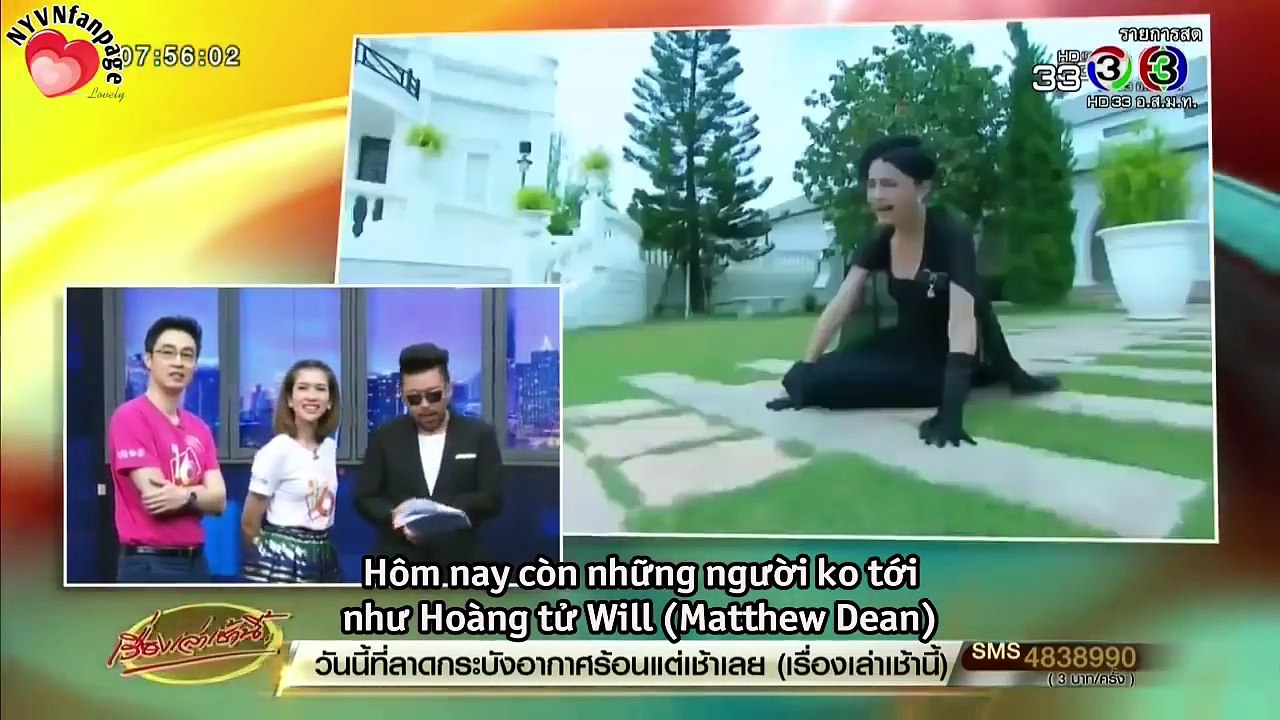 [vietsub] Bản tin sáng cùng dàn cast Likit Ruk - RLCN 17.06.18