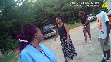 Georgia Police Forcibly Restrain Crying 10-year-old Boy During Father's Arrest