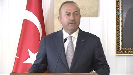 Çavuşoğlu: "Kıbrıs Türk Halkının Buradaki Hakkını Buradaki Kimseye de Yedirmeyiz"