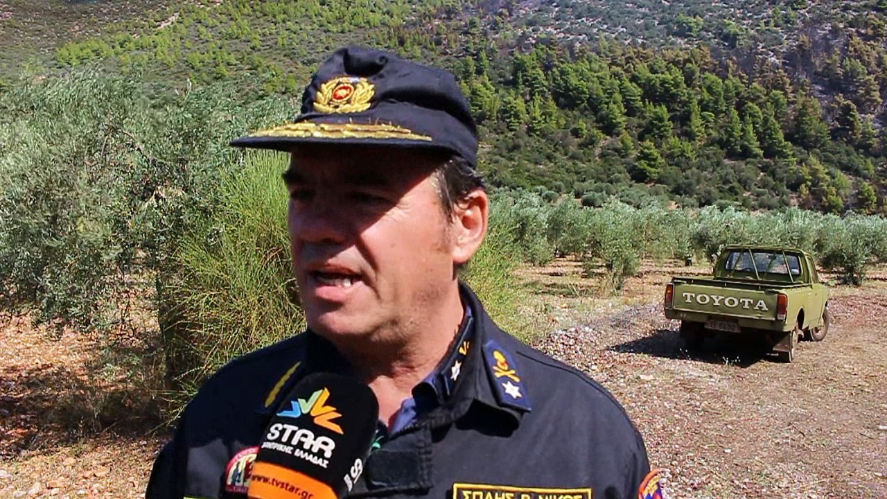 Υπό μερικό έλεγχο η φωτιά στη Λάρυμνα Φθιώτιδας