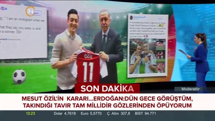 Mesut Özil'e sosyal medyadan destek