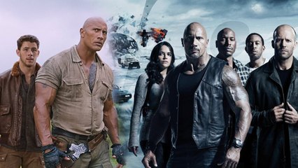 Las películas más taquilleras de Dwayne Johnson