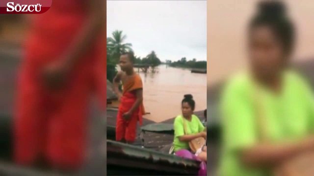 Laos'ta baraj çöktü: Çok sayıda ölü ve kayıp