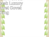 Dolce Mela DM475K Jacquard Damask Luxury Bedding Duvet Covet Set King