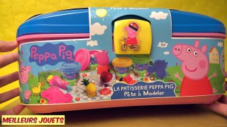 Peppa Pig Pâte à Modeler la Pâtisserie Déballage et Test Jouet Peppa Pig en français