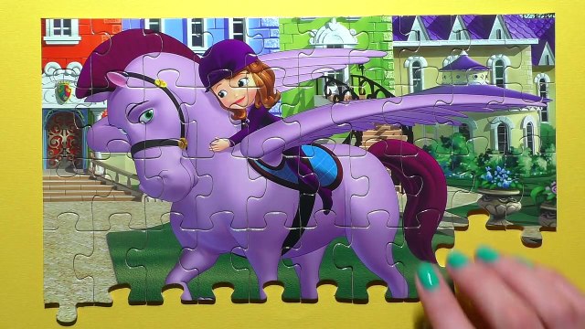 SOFIA THE FIRST Puzzle Games Jigsaw Disney Game Rompecabezas Minimus Puzzles De Learning K