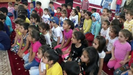 Hakkari polisi çocukları bilgilendirdi