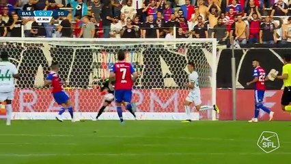 Basel 1:2 Sankt Gallen (Switzerland. Super League. 21 July 2018)