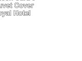 7PC FullQueen Sara Jacquard Duvet Cover Set By Royal Hotel