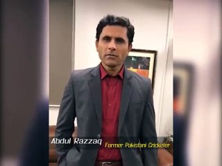 Abdul Razzaq special Message