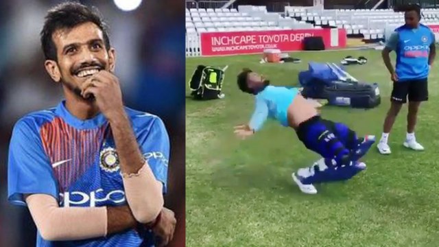 Yuzvendra Chahal teases Rishabh Pant for his blackflip and frontflip video | वनइंडिया हिंदी