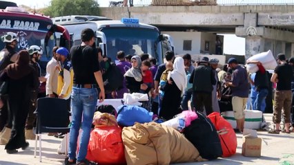 Suriye'nin güneyinden zorunlu tahliyeler - İDLİB