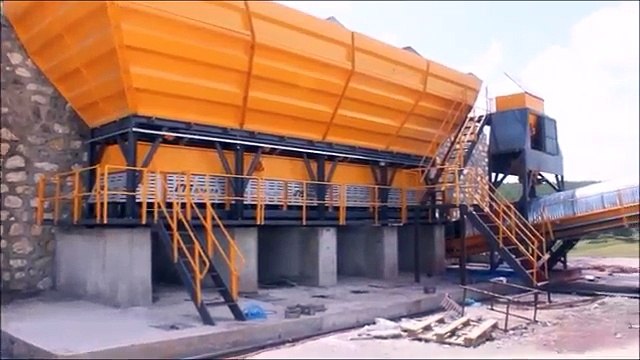 ins makina Precast concrete batching plants. Mustafa Yontar Parke tesisi. Prekast beton santralleri.