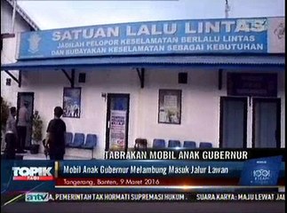 Menabrak di Jalur Lawan Arah, Anak Rano Karno Menghilang