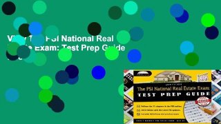 View The PSI National Real Estate Exam: Test Prep Guide Ebook