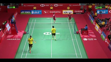 5 rallies terbaik kevin sanjaya & marcus f gideon badminton world 2018