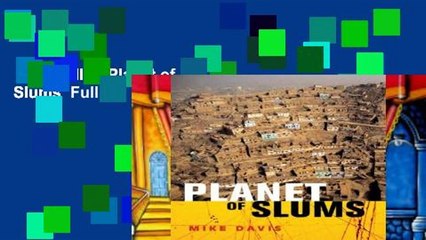 Best seller  Planet of Slums  Full