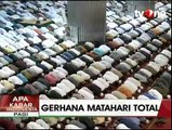 Suasana Sholat Gerhana di Masjid Istiqlal