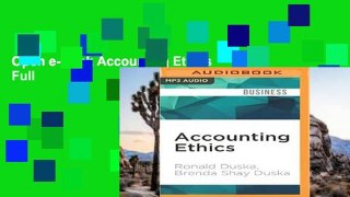Open e-Book Accounting Ethics Full