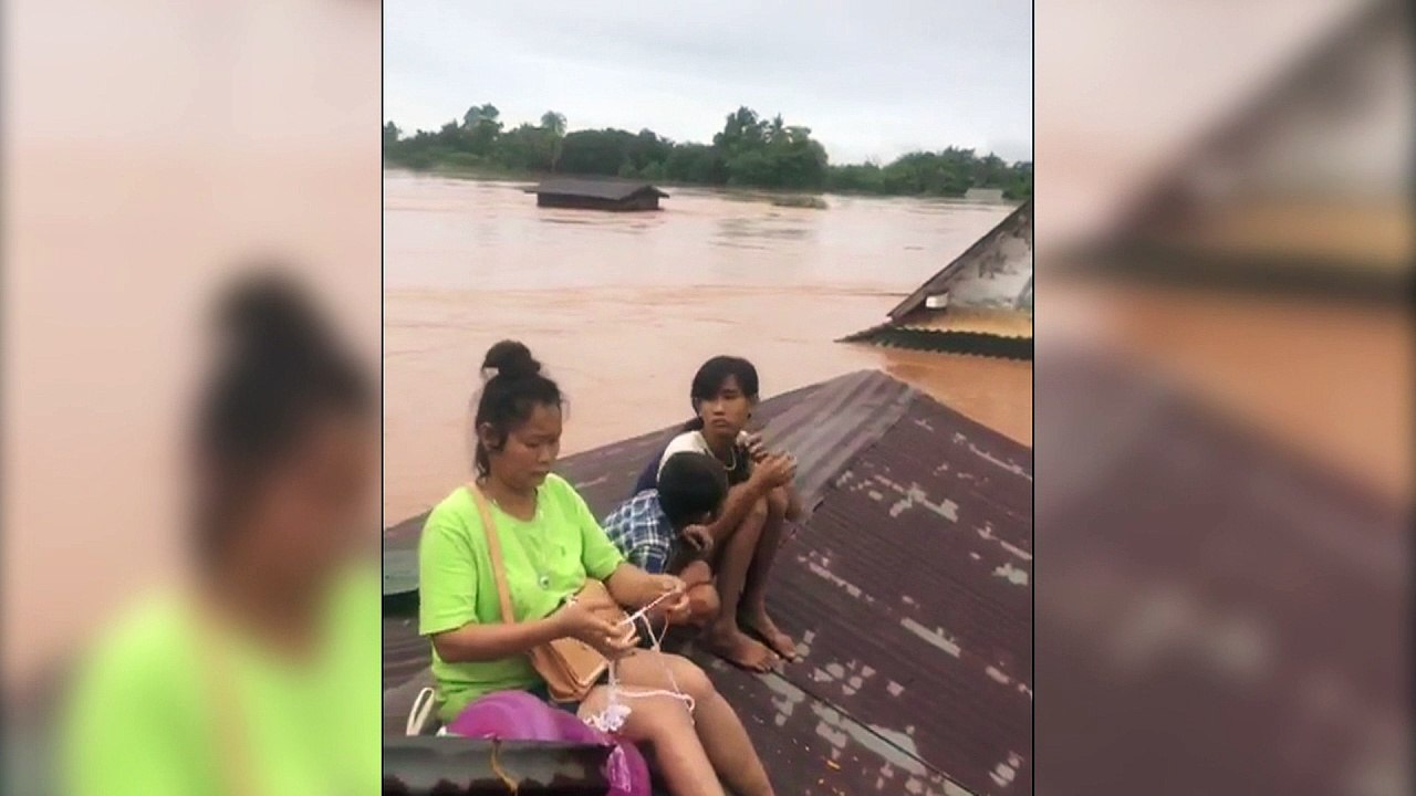 Ruptura de represa deixa centenas de desaparecidos no Laos
