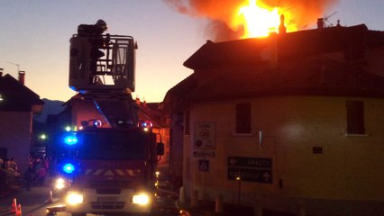 Faverges-Seythenex : un important incendie se déclare dans la nuit