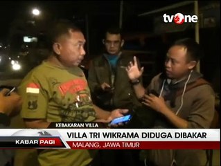 Jadi Objek Sengketa, Sebuah Villa Dibakar Massa