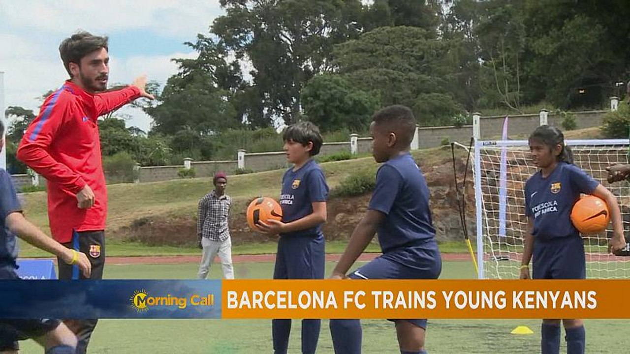 Le FC Barcelone mise sur les jeunes footballeurs de Nairobi [Grand Angle]