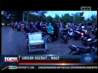 Dua Pengendara Motor Tewas Adu Banteng