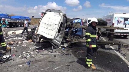 Trafik kazası: 1 ölü, 2 yaralı - TEKİRDAĞ