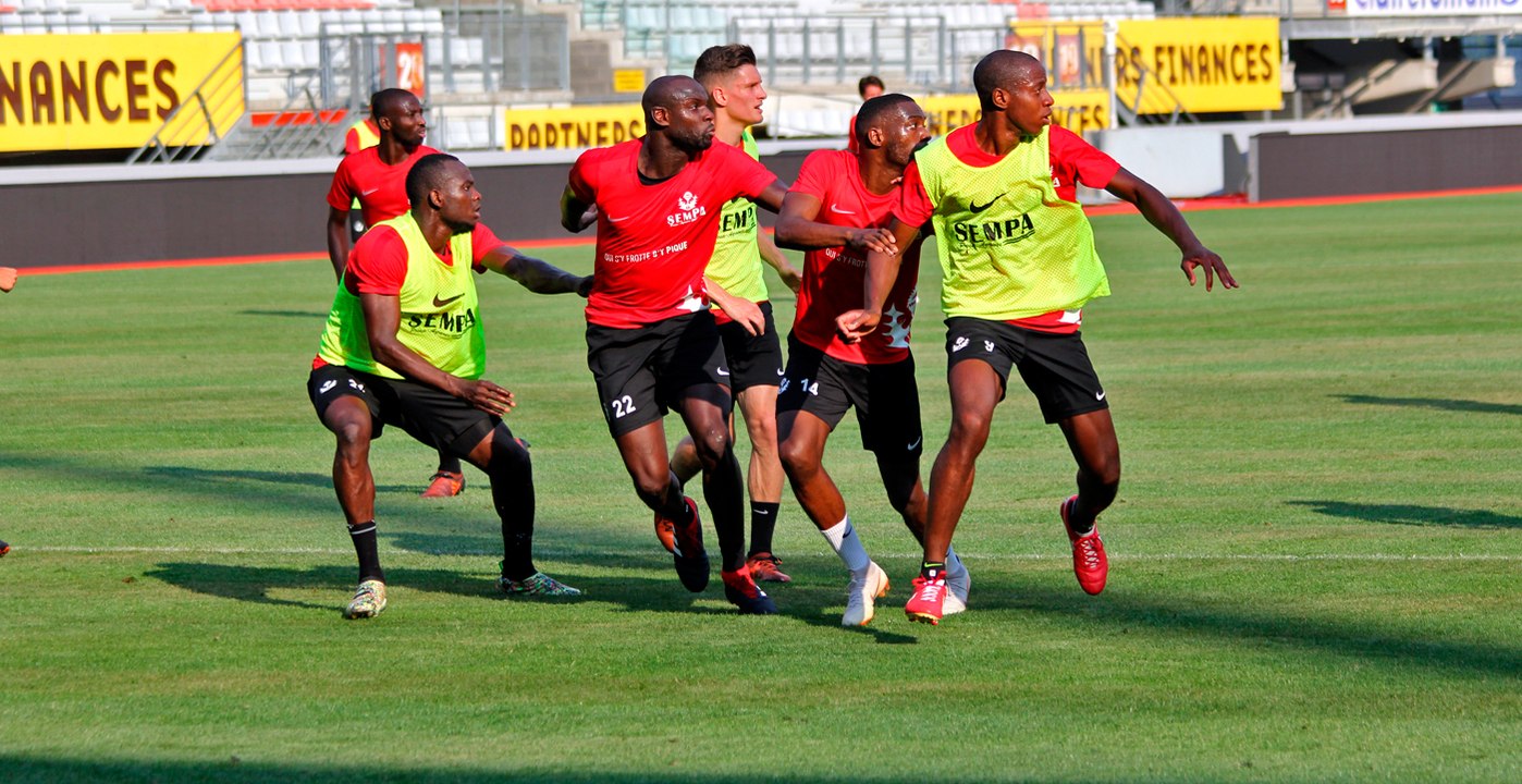 L'avant-match de Nancy-Béziers