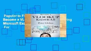 Popular to Favorit  Become a VLOOKUP KnowItAll: Mastering Microsoft Excel VLOOKUP Function  For
