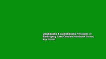 viewEbooks & AudioEbooks Principles of Bankruptcy Law (Concise Hornbook Series) any format