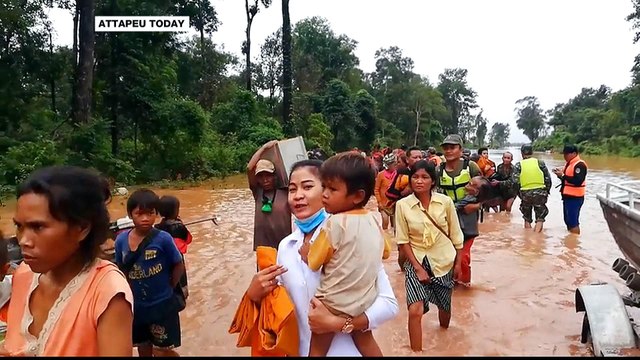 Hundreds reported missing in Laos after dam collapse: State media