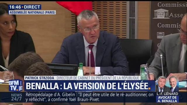 Après visionnage de la vidéo, Patrick Strzoda affirme avoir immédiatement convoqué Alexandre Benalla et l'avoir sanctionné