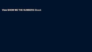 View SHOW ME THE NUMBERS Ebook