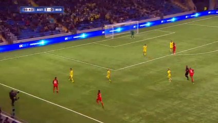 Gustav Wikheim Goal HD - FC Astana (Kaz) 1-1 Midtjylland (Den) 24.07.2018