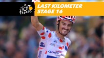 Last kilometer / Flamme rouge - Étape 16 / Stage 16 - Tour de France 2018