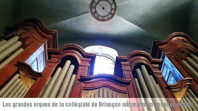 Briançon : Remplacement du ventilateur de l'orgue de la Collégiale