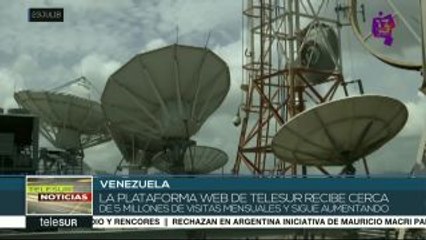 teleSUR cumple su 13 aniversario