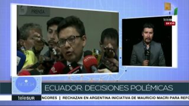 Ecuador: ratifican orden de prisión preventiva contra Rafael Correa