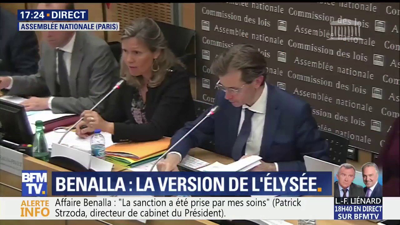 Audition de Patrick Strzoda: "Alexandre Benalla m'informe qu'il a été invité par la préfecture de police en qualité d'observateur (...) Je n'avais aucune raison de m'opposer à cette mission (...) J'ai donné mon feu vert, il avait mon autorisation"