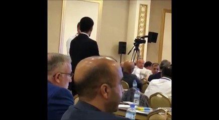 İşte İyi Parti’de olayları başlatan konuşmanın görüntüsü