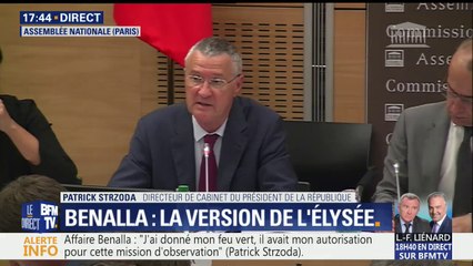 Sanction contre Alexandre Benalla: "C'est moi qui ai proposé quinze jours", affirme le directeur de cabinet du Président
